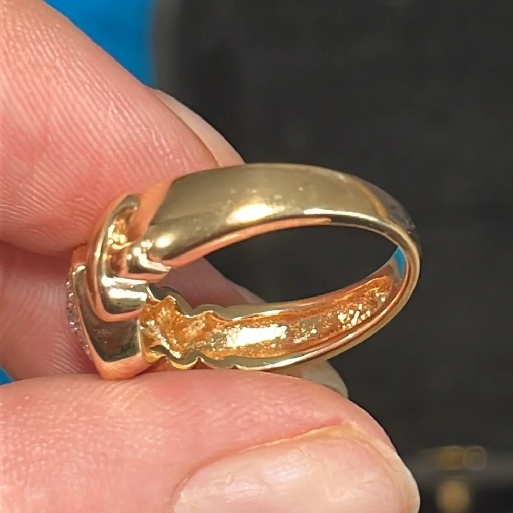 Gold ring - Picture 4 of 6